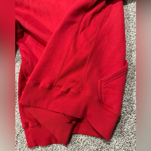 Red basketball hooded sweatshirt - Picture 5 of 6